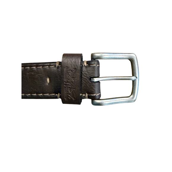 Levi’s Brown Synthetic Leather Casual Work Belt Men’s Medium 34-36 - Picture 7 of 7